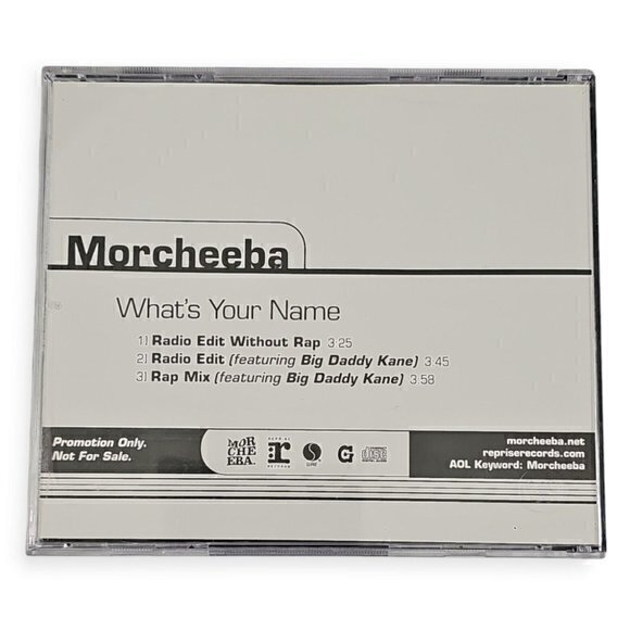Morcheeba -‎ What's Your Name [2003 Promotional CD] - Picture 2 of 2